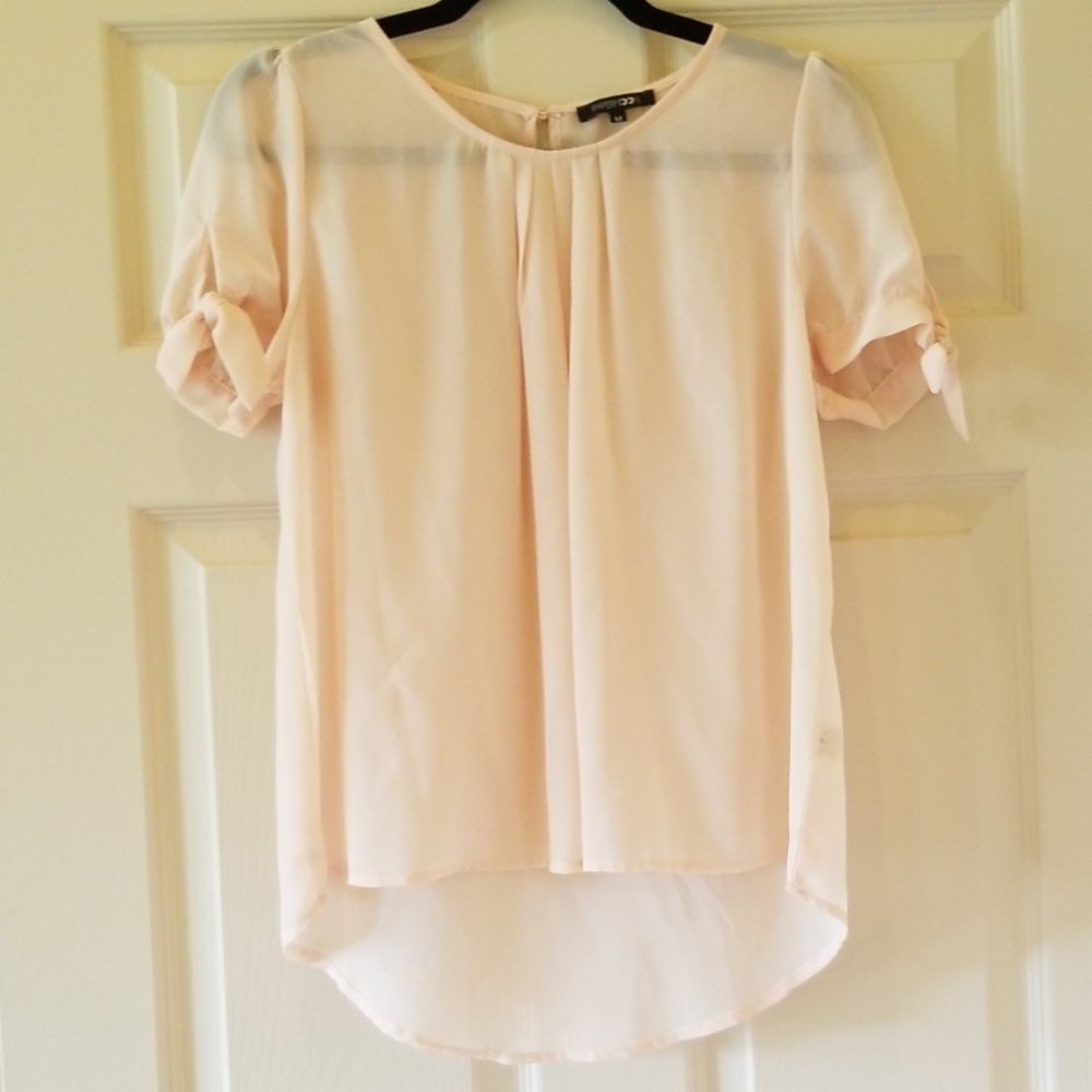 Light pink blouse
